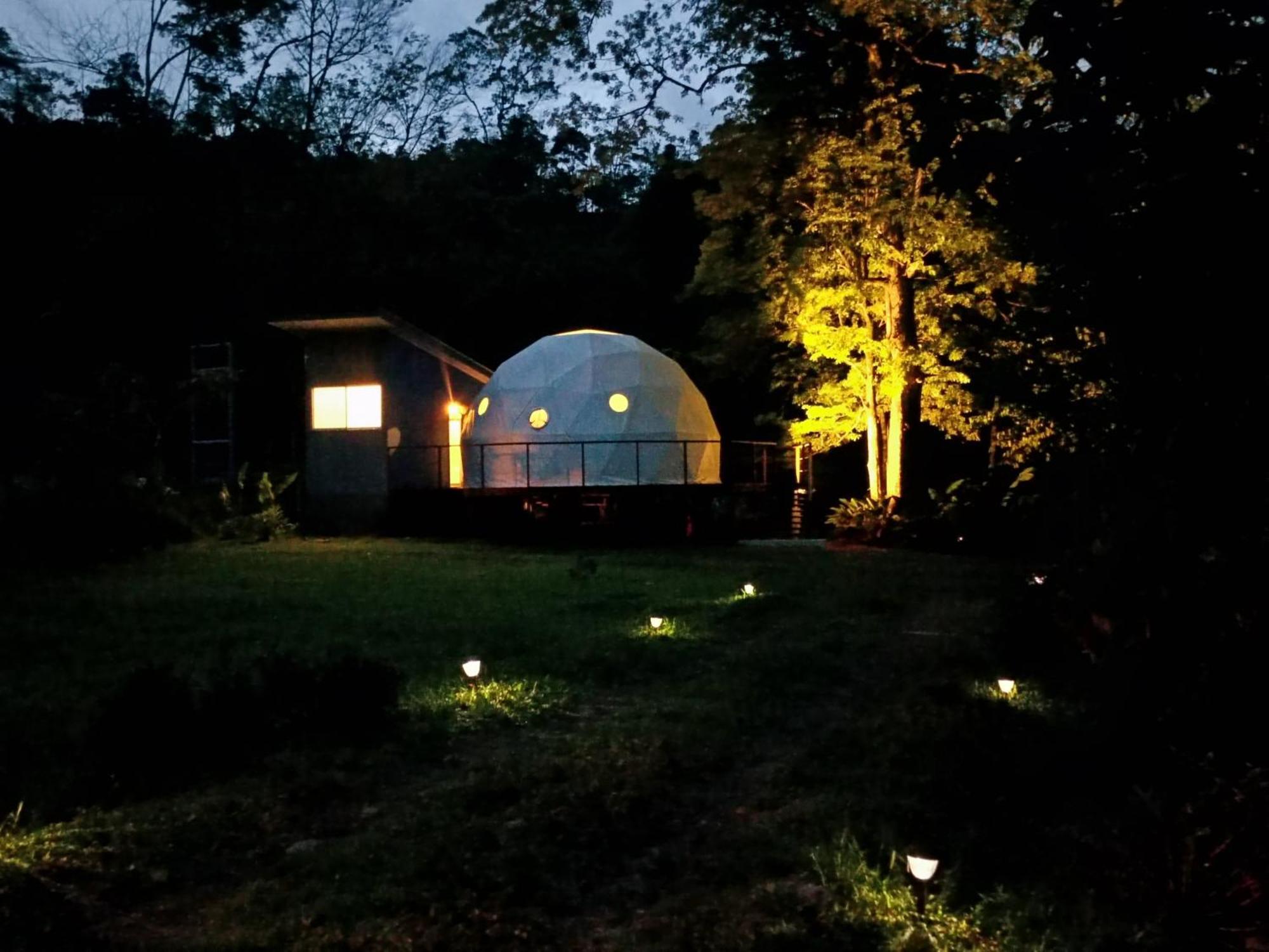 Bitzu Dome-Bijagua Riverside Glamping Экстерьер фото