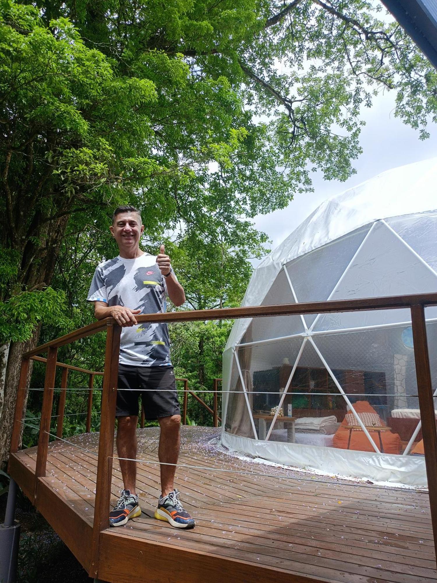 Bitzu Dome-Bijagua Riverside Glamping Экстерьер фото
