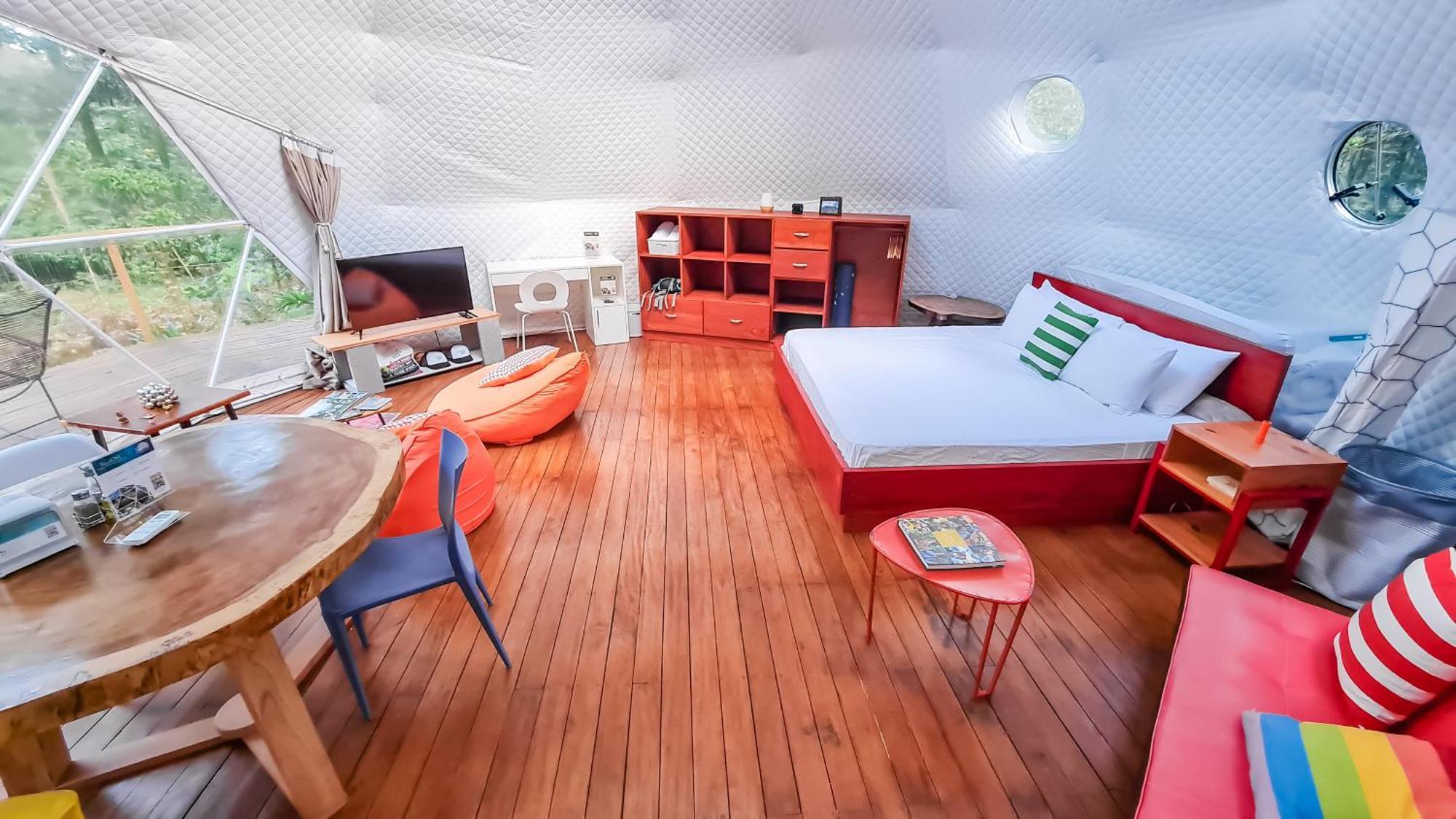 Bitzu Dome-Bijagua Riverside Glamping Экстерьер фото