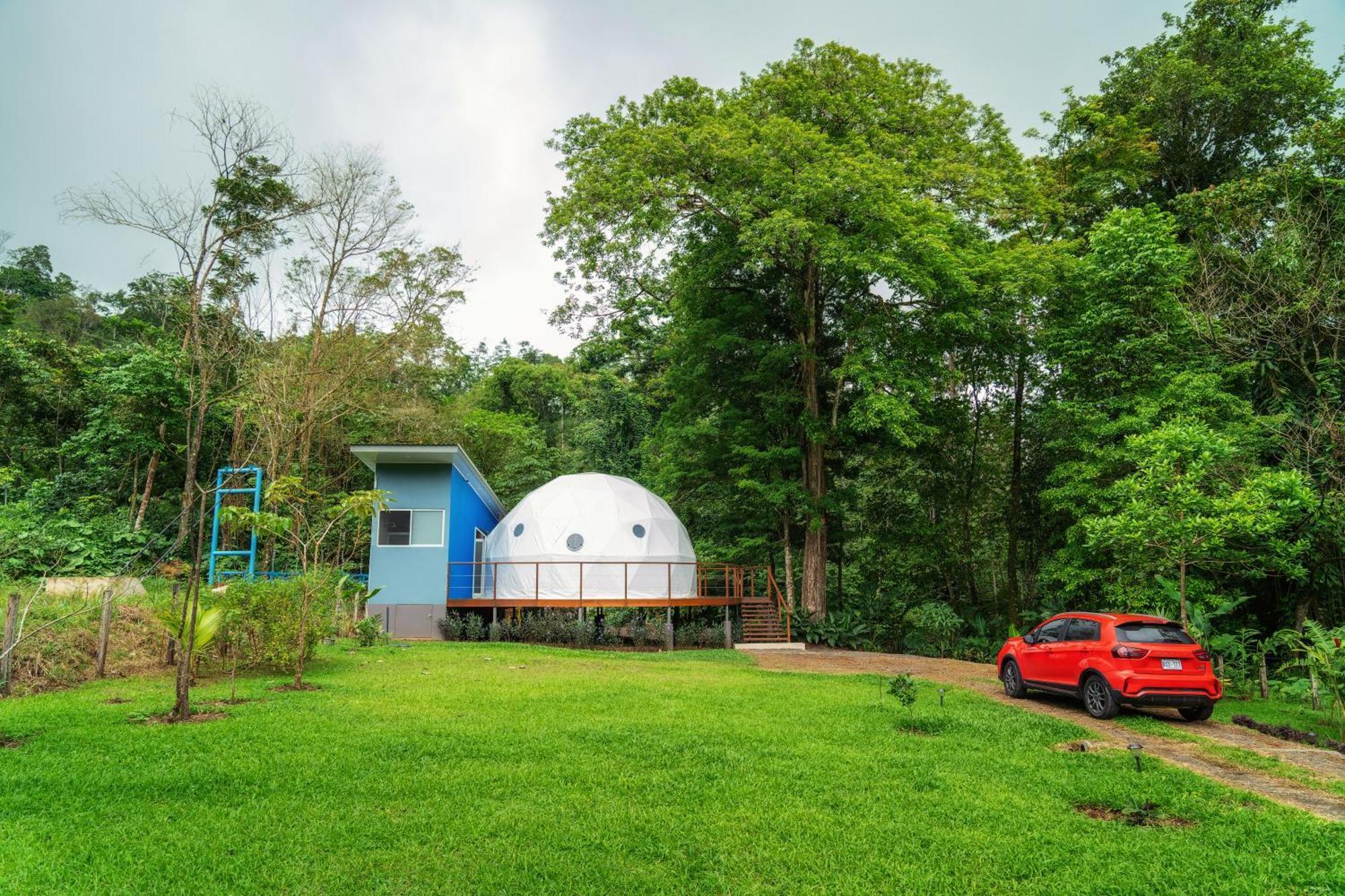 Bitzu Dome-Bijagua Riverside Glamping Экстерьер фото