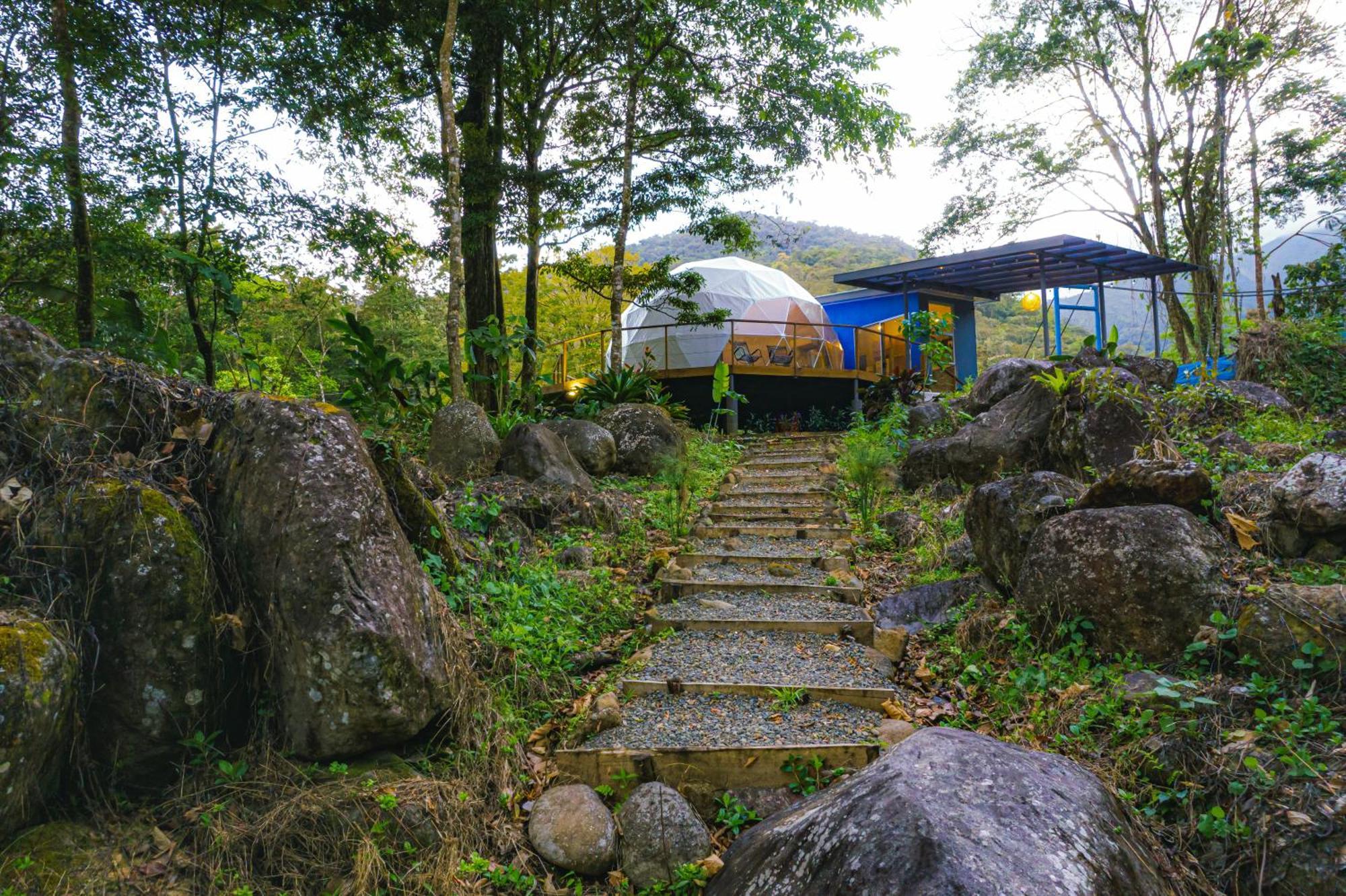 Bitzu Dome-Bijagua Riverside Glamping Экстерьер фото