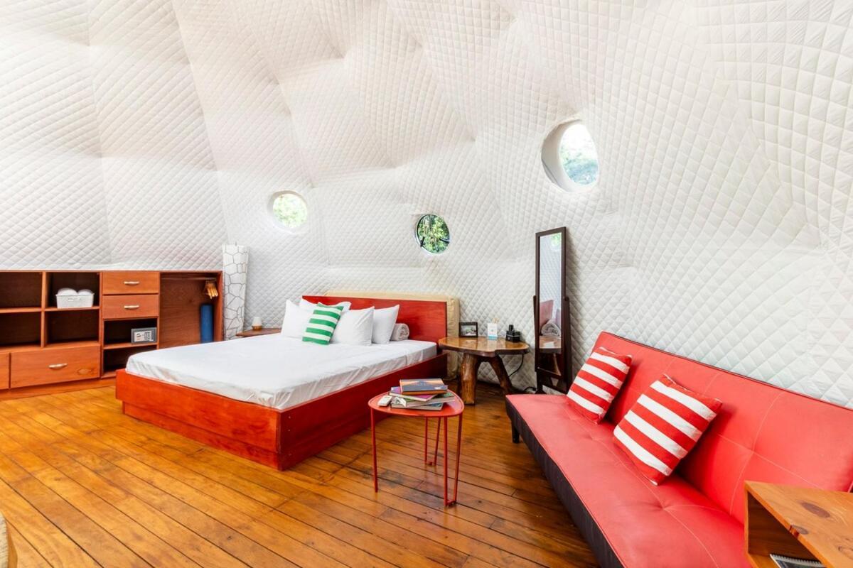 Bitzu Dome-Bijagua Riverside Glamping Экстерьер фото
